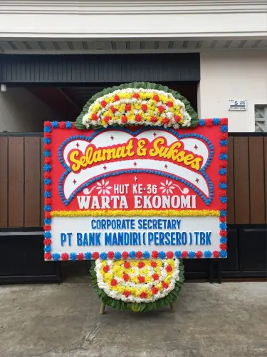 Papan Bunga Opening pengambangan
