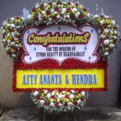Papan Bunga Opening pengambangan