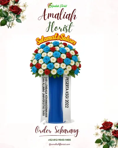Standing Flower pengambangan